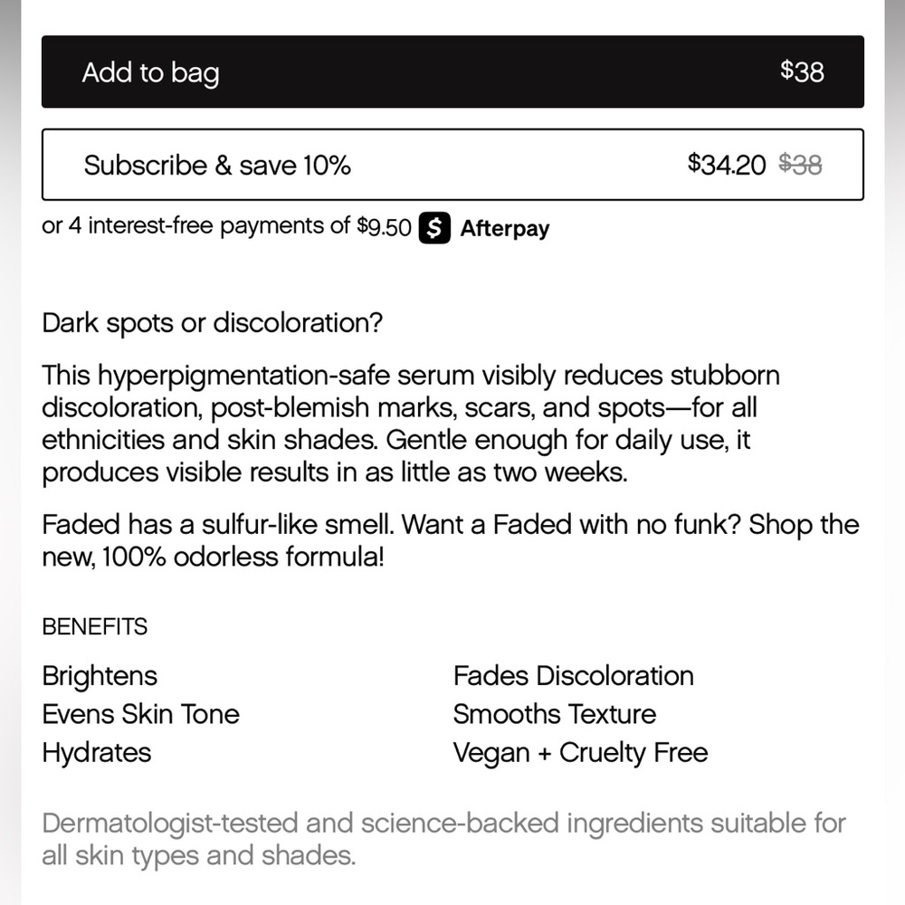 💖🆕💖 Topicals Faded Brightening & Clearing Serum - Picture 3 of 7